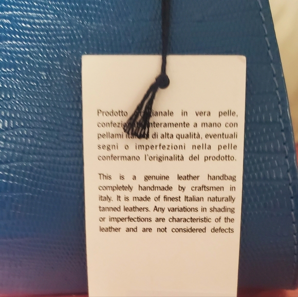 DIVINA FIRENZE Tamara Made in Italy Croc Embossed Genuine Leather Triple - Picture 6 of 9